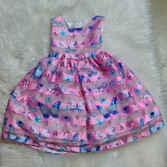 PURPLE ROSE GIRL'S DRESS SIZE4 NWOT - Picture 1 of 12